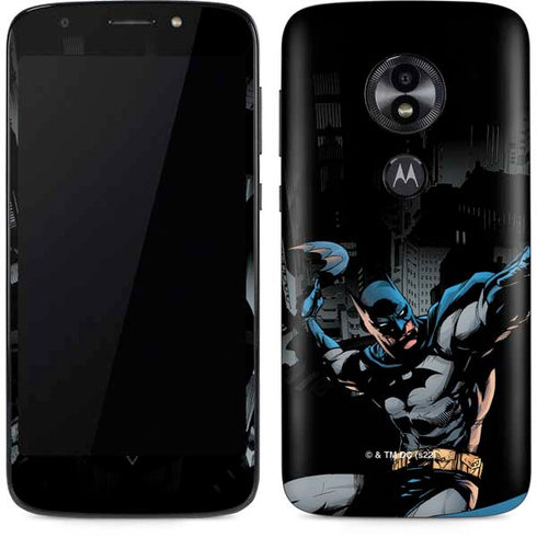 DC Comics Batman Throwing Batarang Jim Lee Art Moto E5 Play Skin