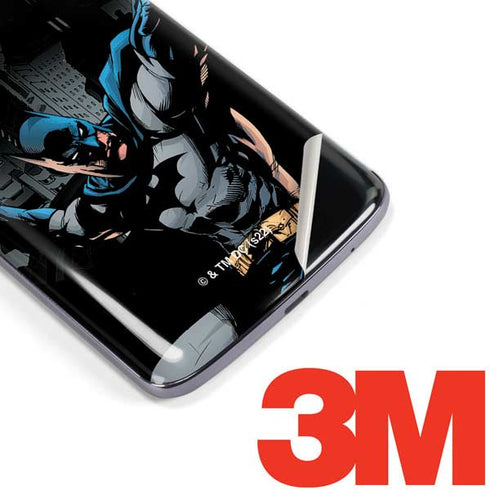 DC Comics Batman Throwing Batarang Jim Lee Art Moto E5 Plus Skin