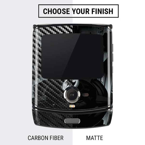 DC Comics Batman Throwing Batarang Jim Lee Art Motorola RAZR Skin