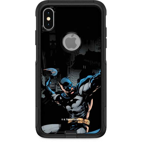 DC Comics Batman Throwing Batarang Jim Lee Art Otterbox Commuter iPhone Skin