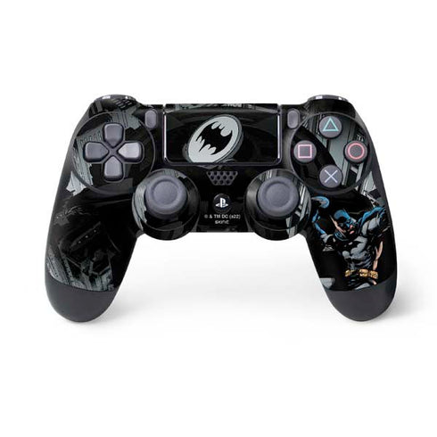 DC Comics Batman Throwing Batarang Jim Lee Art PS4 Controller Skin