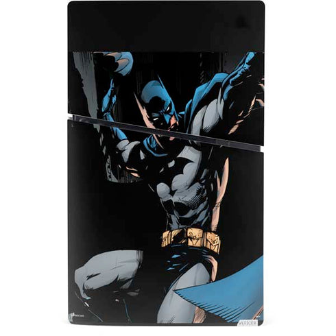 DC Comics Batman Throwing Batarang Jim Lee Art PS5 Slim Digital Edition Bundle Skin