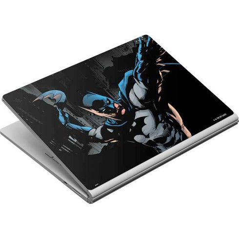 DC Comics Batman Throwing Batarang Jim Lee Art Surface Book Skin