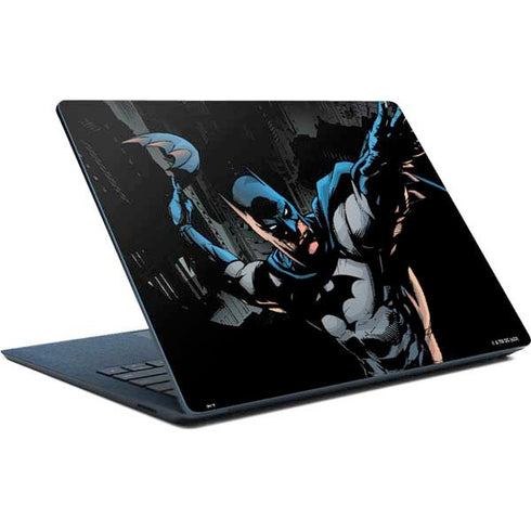 DC Comics Batman Throwing Batarang Jim Lee Art Surface Laptop Skin