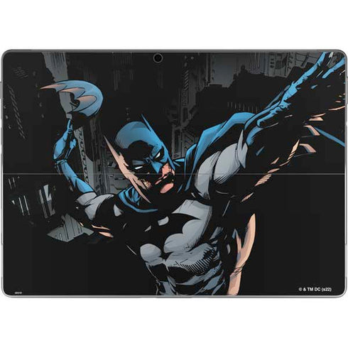 DC Comics Batman Throwing Batarang Jim Lee Art Surface Pro 8 Skin