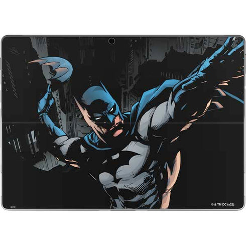 DC Comics Batman Throwing Batarang Jim Lee Art Surface Pro 9 Skin