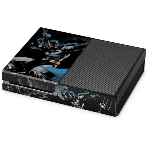 DC Comics Batman Throwing Batarang Jim Lee Art Xbox One Console Skin
