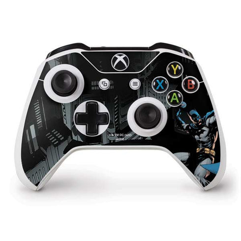 DC Comics Batman Throwing Batarang Jim Lee Art Xbox One S Controller Skin