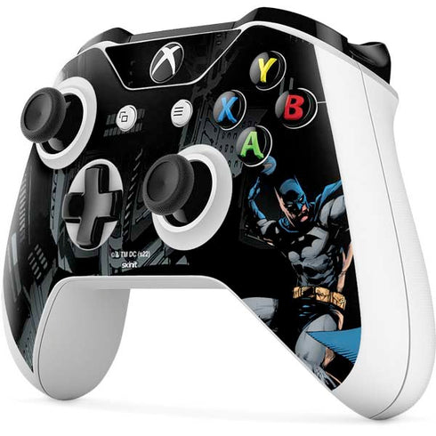 DC Comics Batman Throwing Batarang Jim Lee Art Xbox One S Controller Skin
