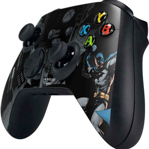 DC Comics Batman Throwing Batarang Jim Lee Art Xbox Series X Controller Skin