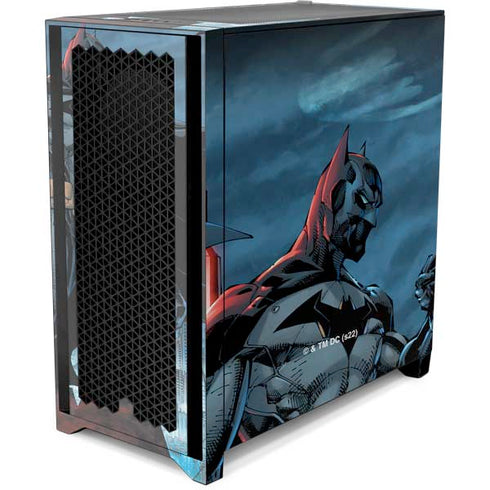 DC Comics Batman Future State Cover #4 By Jim Lee Corsair 4000D Tempered Glass Mid-Tower ATX Case Skin