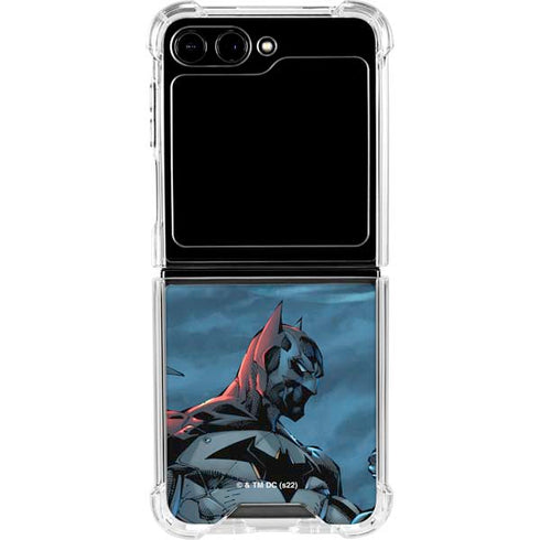 DC Comics Batman Future State Cover #4 By Jim Lee Galaxy Z Flip5 5G Clear Case
