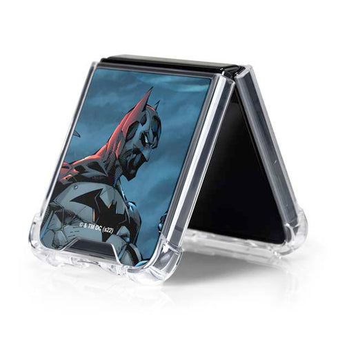 DC Comics Batman Future State Cover #4 By Jim Lee Galaxy Z Flip5 5G Clear Case