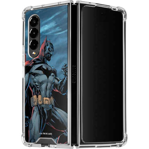 DC Comics Batman Future State Cover #4 By Jim Lee Galaxy Z Fold4 5G Clear Case