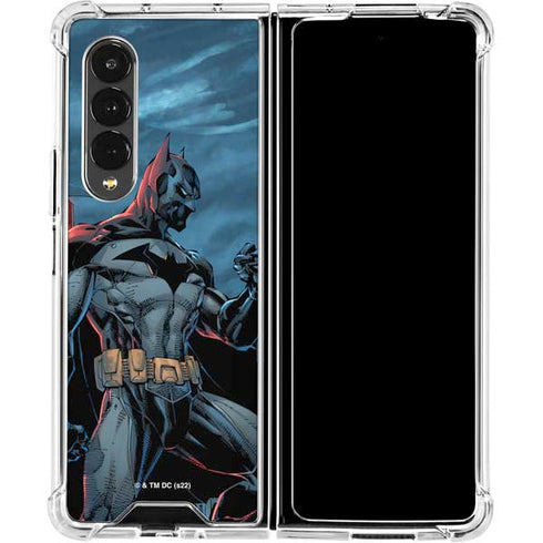 DC Comics Batman Future State Cover #4 By Jim Lee Galaxy Z Fold4 5G Clear Case