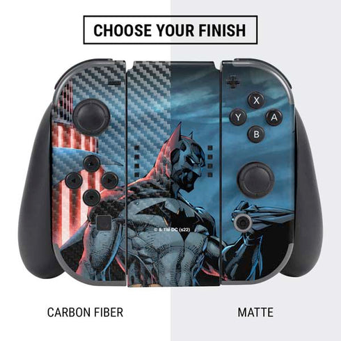 DC Comics Batman Future State Cover #4 By Jim Lee Nintendo Switch Bundle Skin