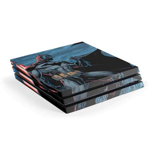 DC Comics Batman Future State Cover #4 By Jim Lee PS4 Pro Console Skin