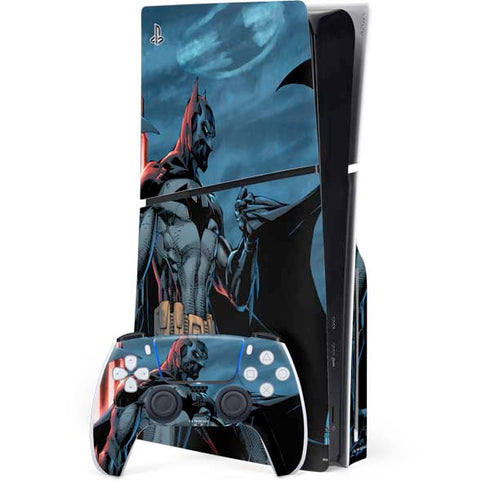 DC Comics Batman Future State Cover #4 By Jim Lee PS5 Slim Disk Bundle Skin
