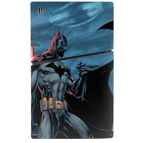 DC Comics Batman Future State Cover #4 By Jim Lee PS5 Slim Disk Bundle Skin