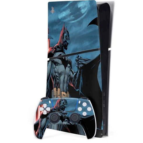 DC Comics Batman Future State Cover #4 By Jim Lee PS5 Slim Digital Edition Bundle Skin