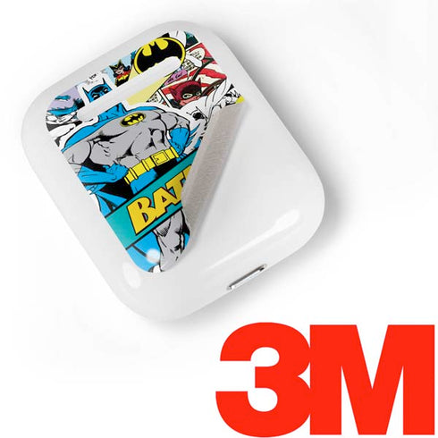 DC Comics Batman Vintage Pose Collage Art Apple AirPods Skin