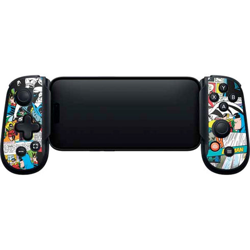 DC Comics Batman Vintage Pose Collage Art Backbone One for iPhone Game Controller Skin