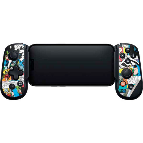 DC Comics Batman Vintage Pose Collage Art Backbone One for iPhone Game Controller Skin