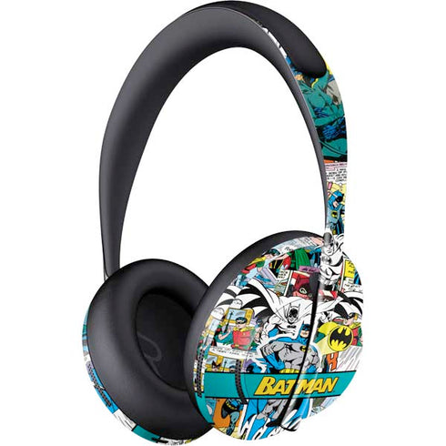 DC Comics Batman Vintage Pose Collage Art Bose Noise Cancelling Headphones 700 Skin