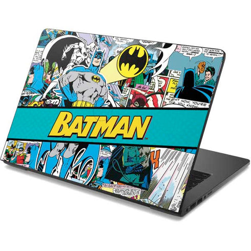 DC Comics Batman Vintage Pose Collage Art Dell Chromebook Skin