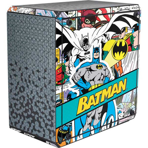 DC Comics Batman Vintage Pose Collage Art Cooler Master MasterBox Q300L Mini Tower Skin