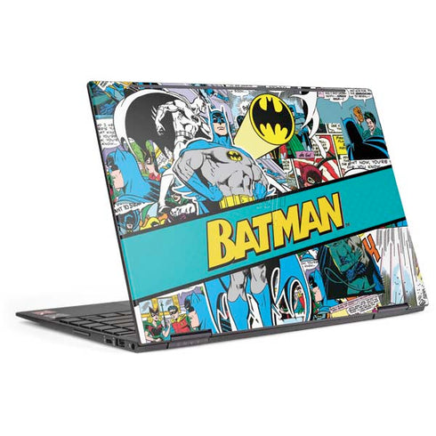 DC Comics Batman Vintage Pose Collage Art HP Envy Skin
