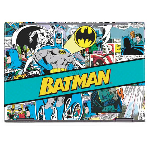 DC Comics Batman Vintage Pose Collage Art HP Envy Skin