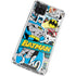 DC Comics Batman Vintage Pose Collage Art Galaxy A12 Clear Case