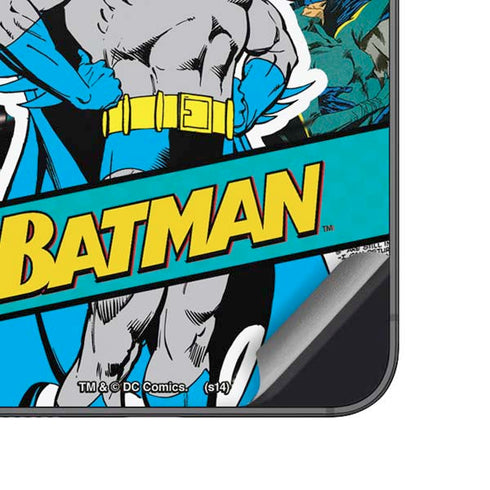 DC Comics Batman Vintage Pose Collage Art Galaxy A14 5G Skin