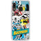 DC Comics Batman Vintage Pose Collage Art Galaxy A20 Clear Case