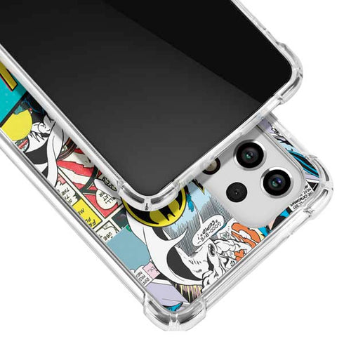 DC Comics Batman Vintage Pose Collage Art Galaxy A53 5G Clear Case