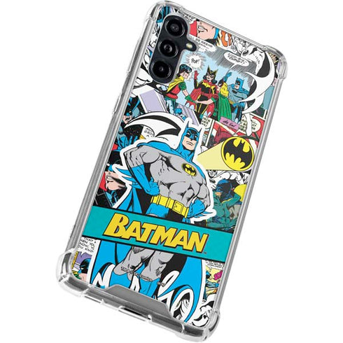 DC Comics Batman Vintage Pose Collage Art Galaxy A54 5G Clear Case