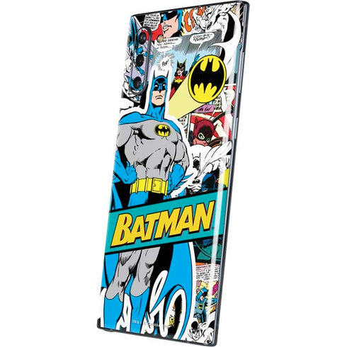 DC Comics Batman Vintage Pose Collage Art Galaxy Note 10 Skin