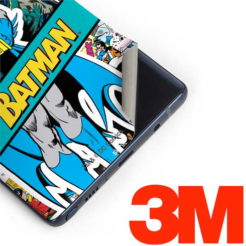 DC Comics Batman Vintage Pose Collage Art Galaxy Note 9 Skin