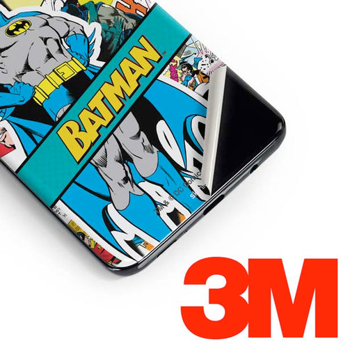 DC Comics Batman Vintage Pose Collage Art Galaxy S10 Plus Skin
