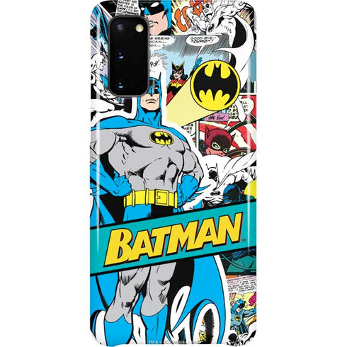 DC Comics Batman Vintage Pose Collage Art Galaxy S20 Lite Case