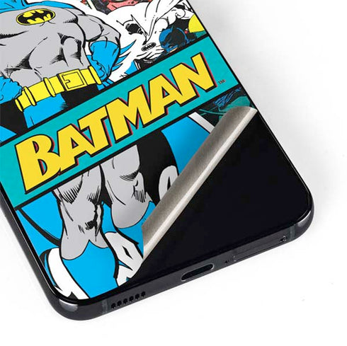 DC Comics Batman Vintage Pose Collage Art Galaxy S22 Plus Skin