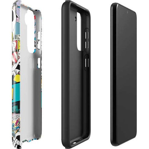 DC Comics Batman Vintage Pose Collage Art Galaxy S22 Pro Case