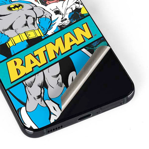 DC Comics Batman Vintage Pose Collage Art Galaxy S22 Skin