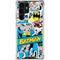 DC Comics Batman Vintage Pose Collage Art Galaxy S22 Ultra Clear Case