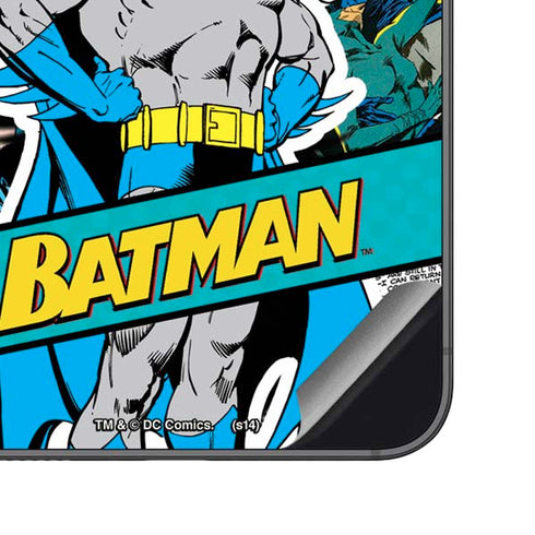DC Comics Batman Vintage Pose Collage Art Galaxy S23 FE Skin