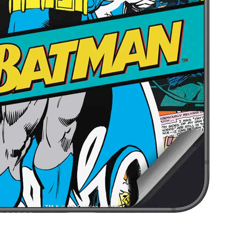 DC Comics Batman Vintage Pose Collage Art Galaxy S23 Plus Skin