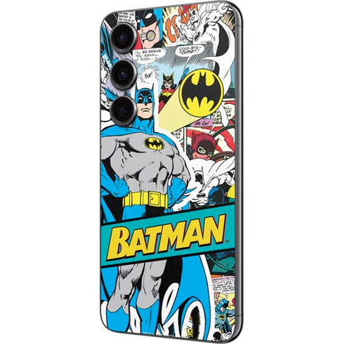 DC Comics Batman Vintage Pose Collage Art Galaxy S23 Skin