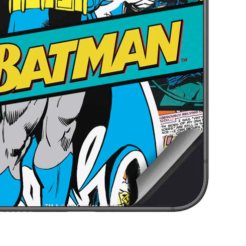 DC Comics Batman Vintage Pose Collage Art Galaxy S23 Skin