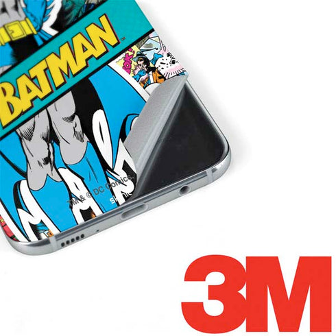 DC Comics Batman Vintage Pose Collage Art Galaxy S8 Skin